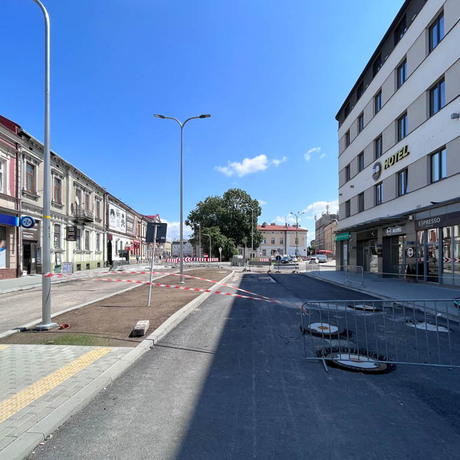 Budowa Rzeszowskiego Centrum Komunikacyjnego [lipiec 2023] - fot 2